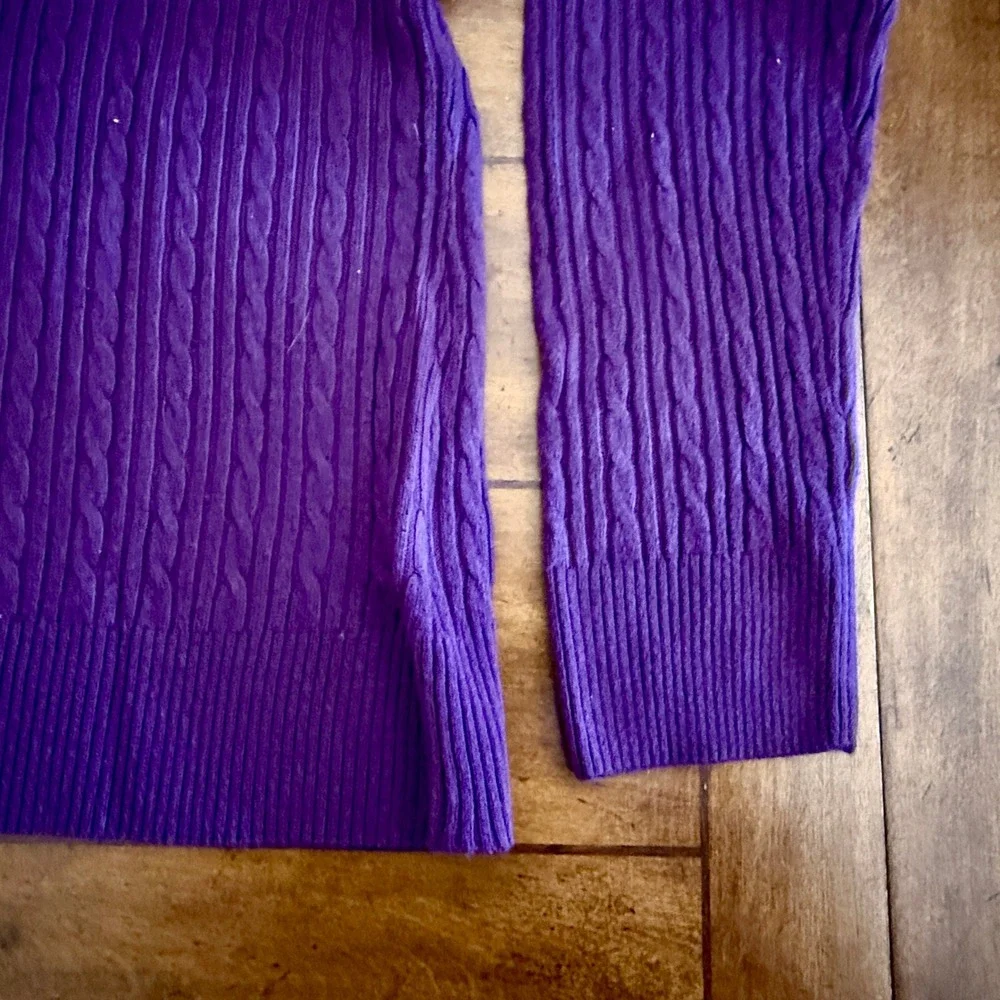 Lot of 3 Diff Used Turtle Neck Sweaters All Sz Large:  INC, Apt 9, Croft &Barrow